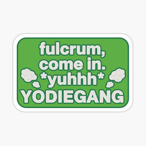 Aperçu de l'œuvre fulcrum viens en vert yodie gang yodie land créée et vendue par JacksDesign.