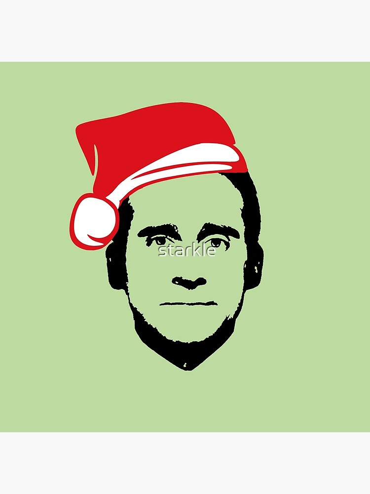 michael scott santa hat