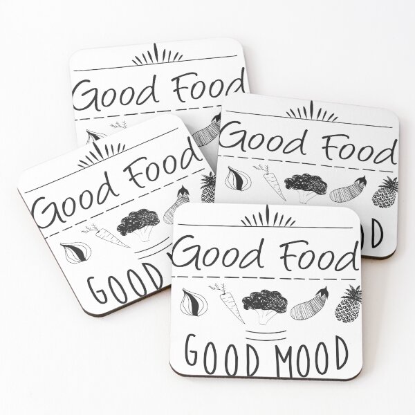 Item preview, good food good mood designed and sold by 7designsbynature.