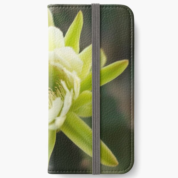 Princess of the Night - Bloom with Playful Bees iPhone Wallet