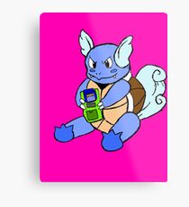 Gaming Turtles Metal Print