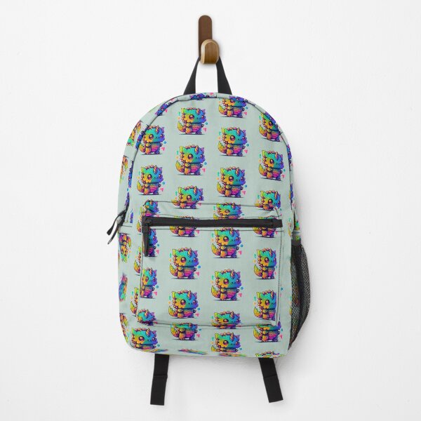 Item preview, Rainbow Rampage: A Colorful Kaiju with an Alicorn designed and sold by ultra-cute.