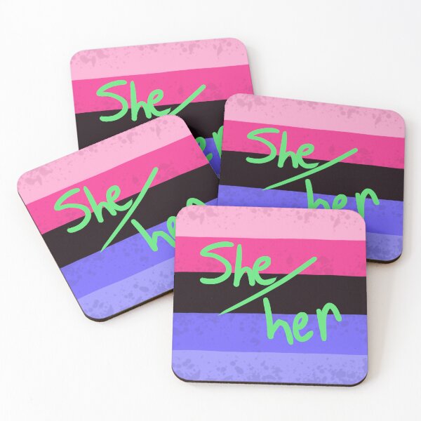 Item preview, Omni Omnisexual Omniromantic She/her Pronouns Pride Flag LGBTQ LGBT designed and sold by Spell-the-Bee.