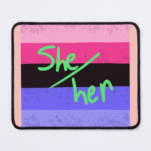 Item preview, Omni Omnisexual Omniromantic She/her Pronouns Pride Flag LGBTQ LGBT designed and sold by Spell-the-Bee.