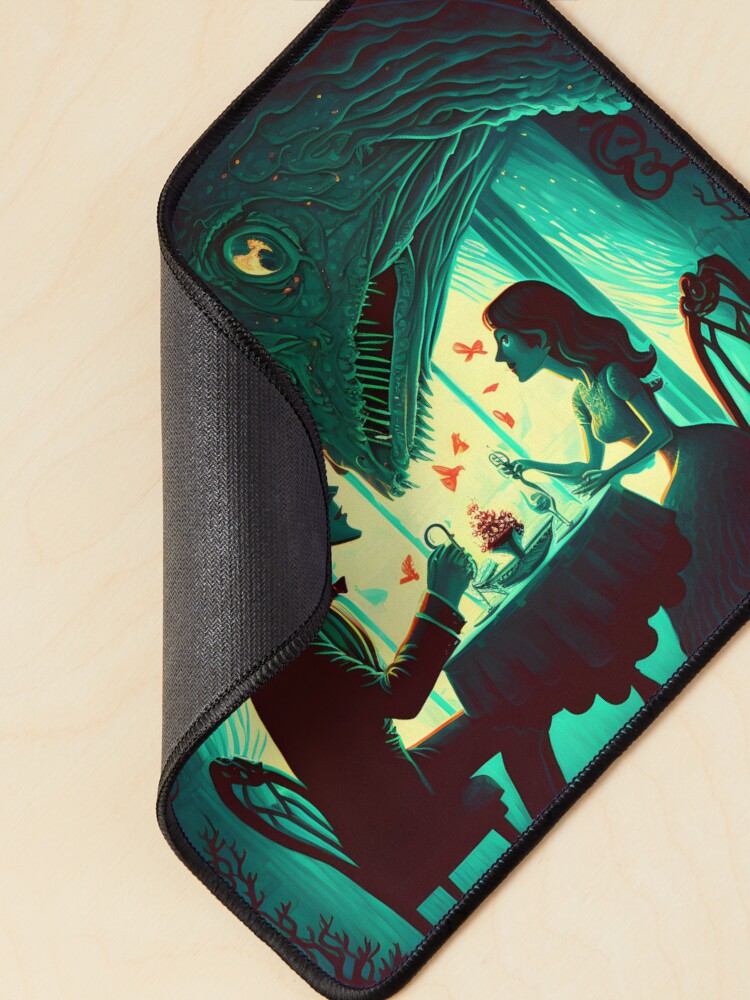Thumbnail 2 of 5, Mouse Pad, A Monster's Love: A Macabre and Scary Valentine's Day Collection designed and sold by RafaelVanti.
