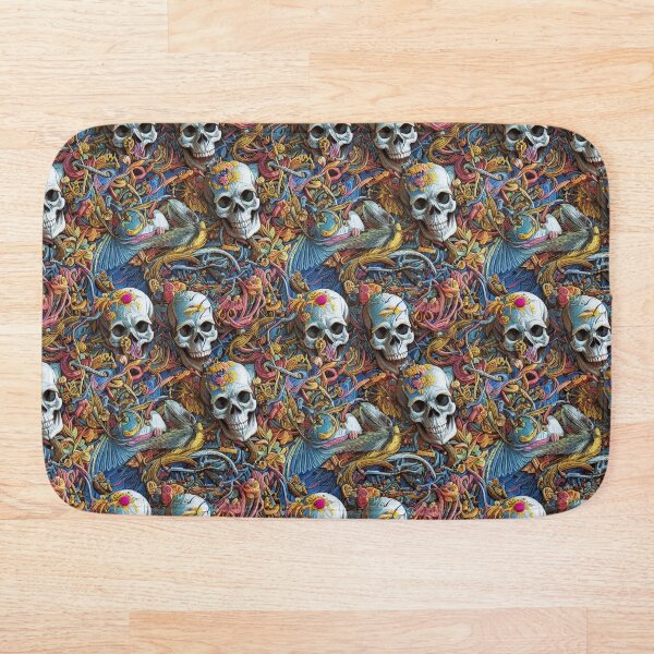 Item preview, Intricate Fantasy Skull Print designed and sold by Nitram1990.