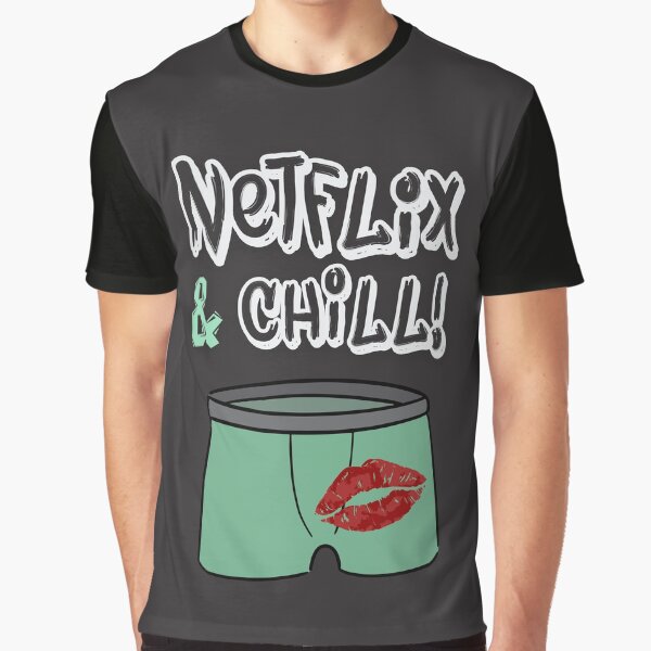 Artikel-Vorschau von Netflix und Chill – Bist du unartig? Lustiger, urkomischer, trendiger Internet-Slang, designt und verkauft von JuxtaJoy Studios.