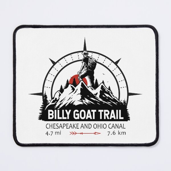 Item preview, Billy Goat Trail Maryland Hiker Compass designed and sold by KrisSidDesigns.