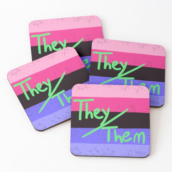 Item preview, Omni Omnisexual Omniromantic They/them Pronouns Pride Flag LGBTQ LGBT designed and sold by Spell-the-Bee.
