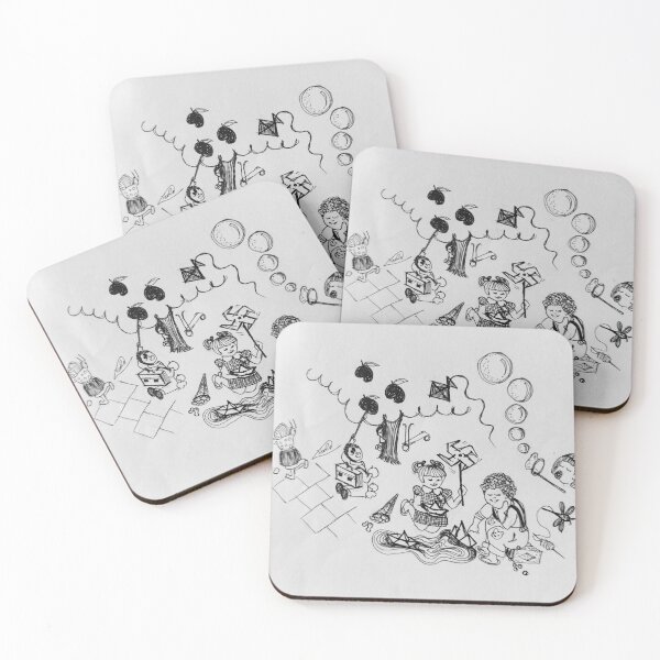 Item preview, Children at Play designed and sold by VedasStore.