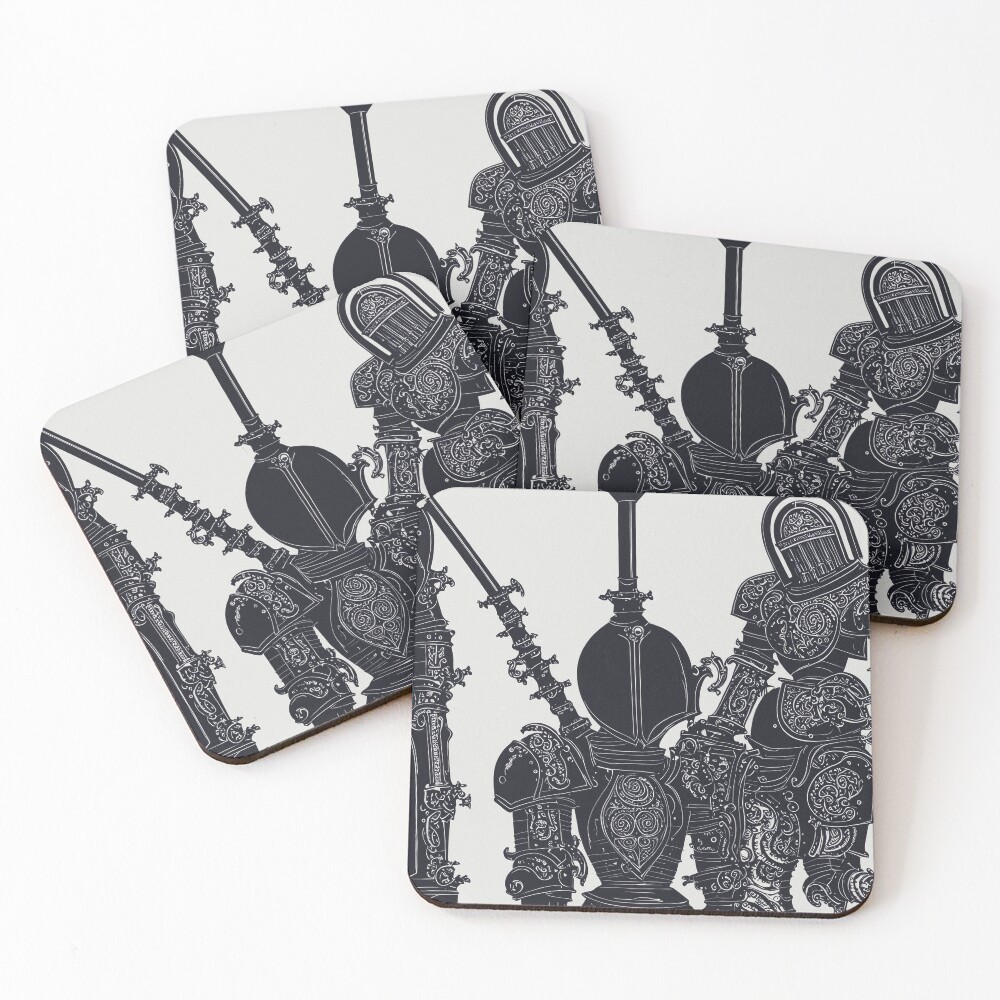 Item preview, Coasters (Set of 4) designed and sold by zerohex.