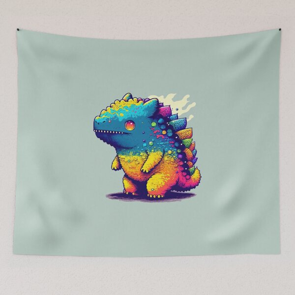 Item preview, Tiny Terror, Newborn Kaiju Causes Cuteness Chaos designed and sold by ultra-cute.