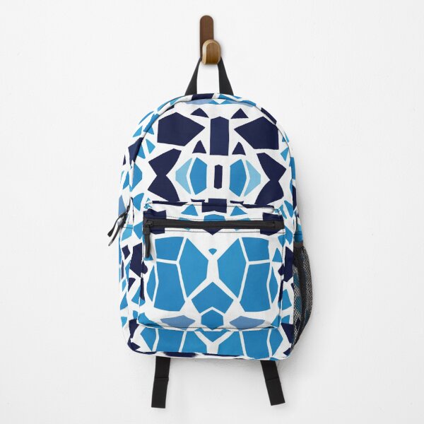 Item preview, Geometric Pattern - Mosaic Blue and White designed and sold by Witsprings.