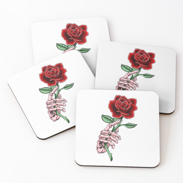 Item preview, Red rose in a dead man's hand  designed and sold by Artistkhg.