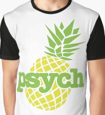 Psych Pineapple Graphic T-Shirt