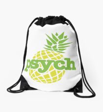 Psych Pineapple Drawstring Bag