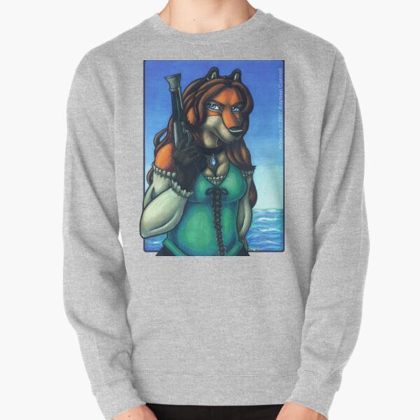 Pirate Kat Pullover Sweatshirt