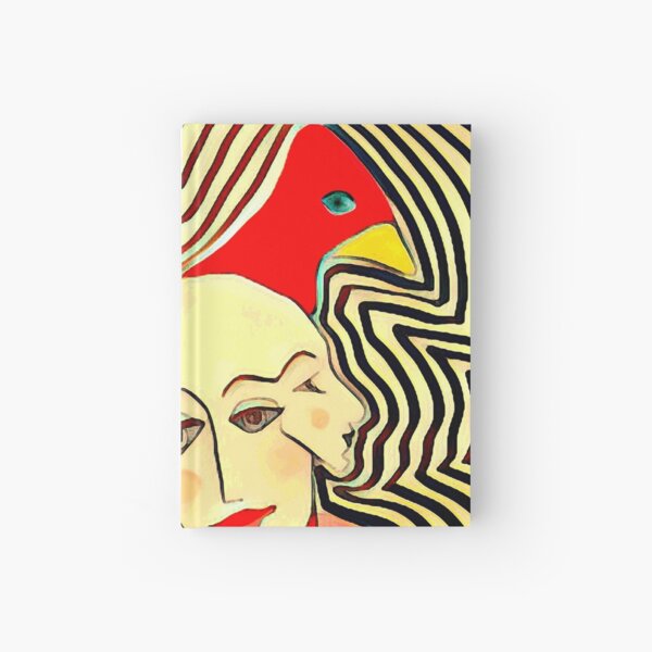 Ladies and Birds Hardcover Journal