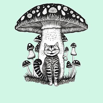 Hello kitty mushroom top painting!