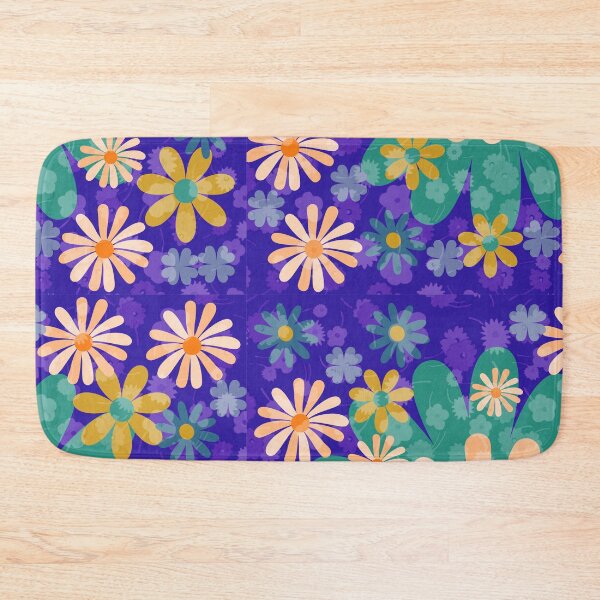 Item preview, Flower Mandalas Green Blue Yellow designed and sold by ZandraGalaShop.