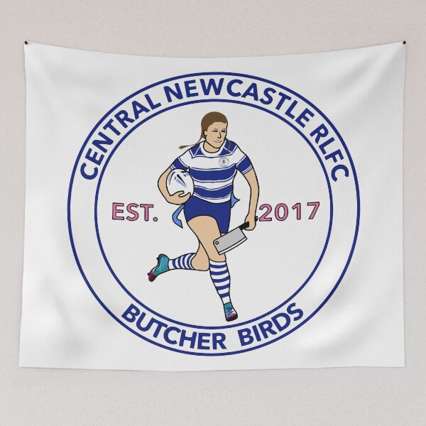 Item preview, Central Newcastle Butcher Birds designed and sold by MainRoad.