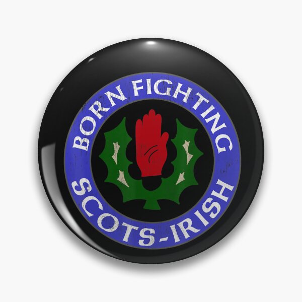Artikelvorschau, Schottisch Irisch T-Shirt Born Fighting entworfen und verkauft von LouiseDoherty.