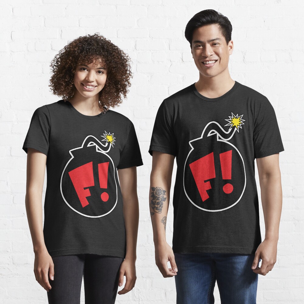 "F! Bomb Logo" T-shirt For Sale By Frankenstylin | Redbubble | F Bomb T ...