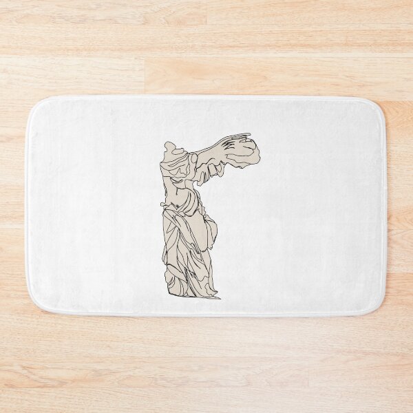 Item preview, Goddess Nike Wings of Victory Statue Doodle designed and sold by bookishthorns.