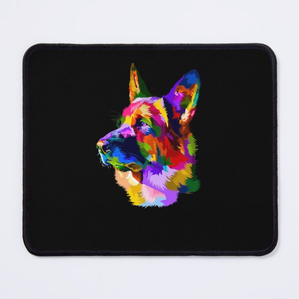 Item preview, Colorful German Shepherd Dog Owner  designed and sold by ClaudEbert.
