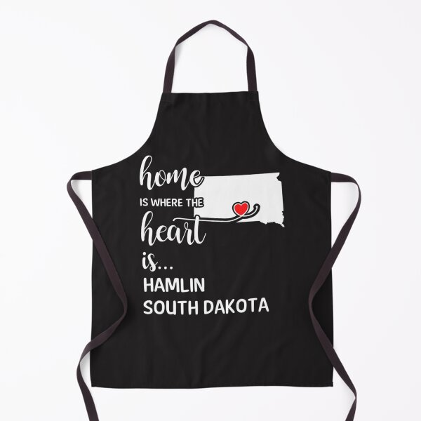 Item preview, South Dakota Home is Where the Heart is Hamlin County  designed and sold by LouiseDoherty.