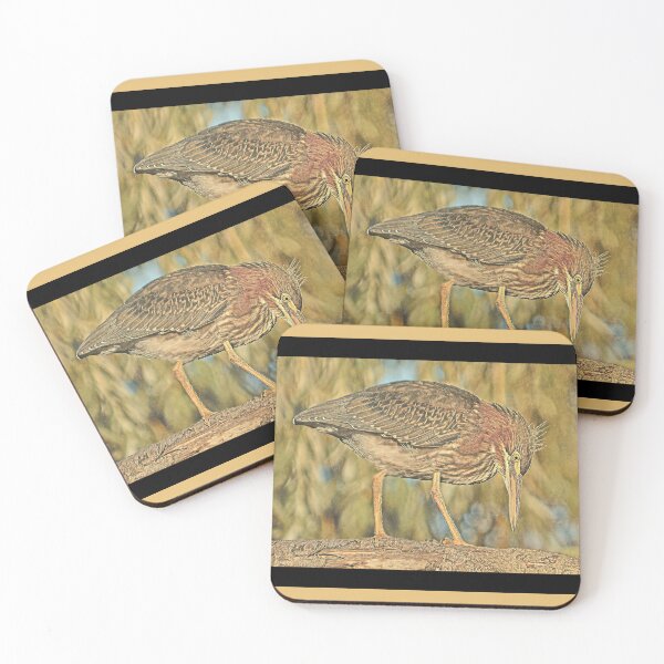 Item preview, Green Heron 1-2w designed and sold by MaryLinH.