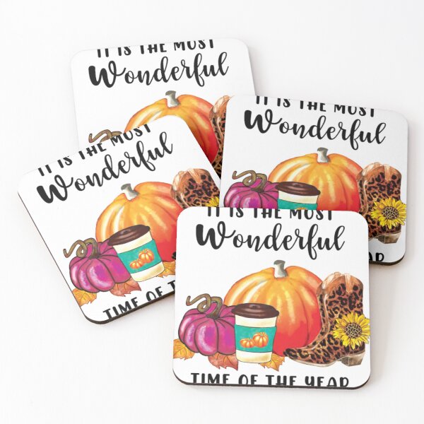 Item preview, Wonderful Time Of The Year Autumn Pumpkin Quote  designed and sold by TheklaSigourney.