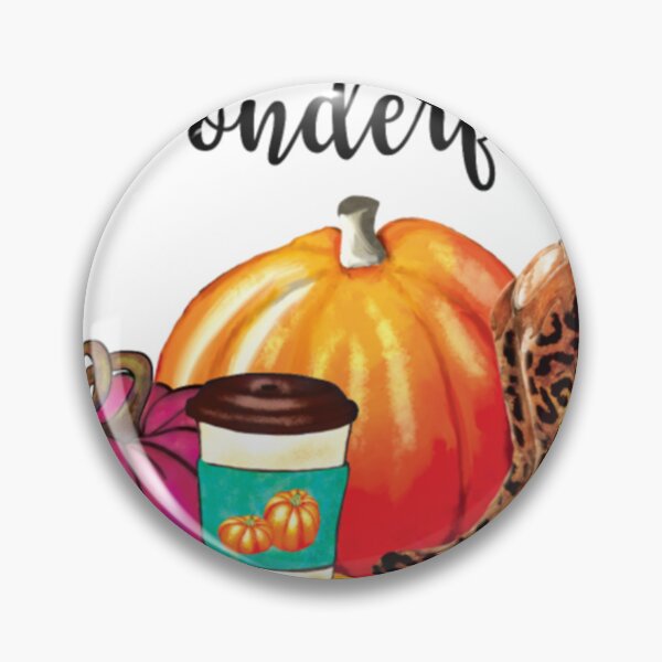 Item preview, Wonderful Time Of The Year Autumn Pumpkin Quote  designed and sold by TheklaSigourney.