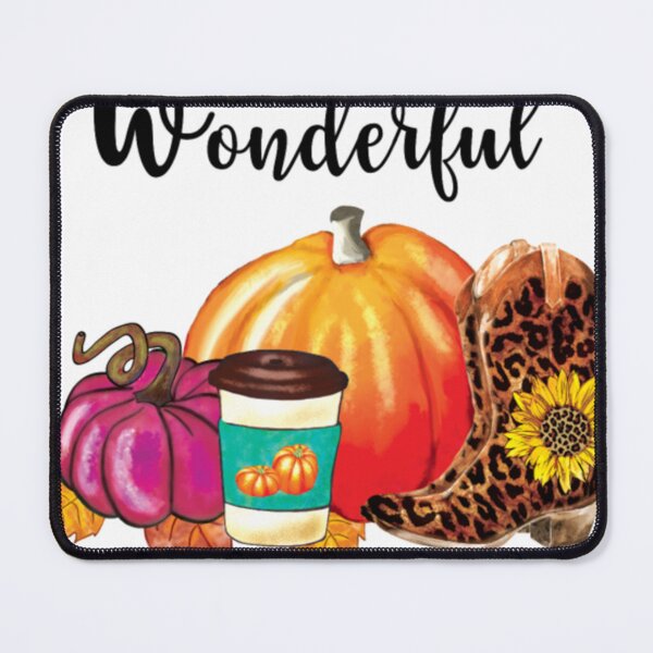 Item preview, Wonderful Time Of The Year Autumn Pumpkin Quote designed and sold by TheklaSigourney.