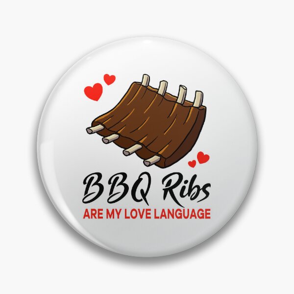 Item preview, Barbecue Ribs are my Love Language designed and sold by jonmlam.