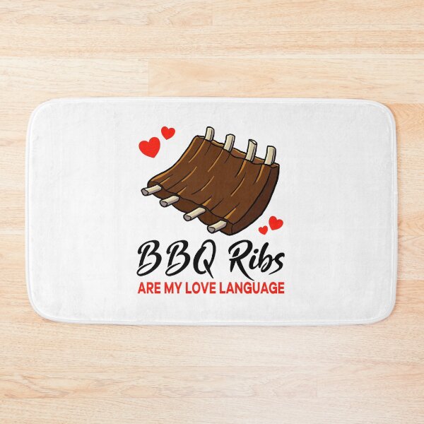 Item preview, Barbecue Ribs are my Love Language designed and sold by jonmlam.