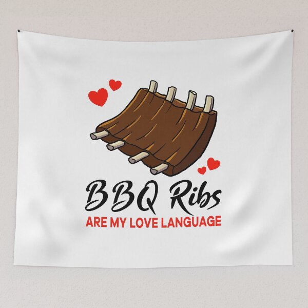 Item preview, Barbecue Ribs are my Love Language designed and sold by jonmlam.