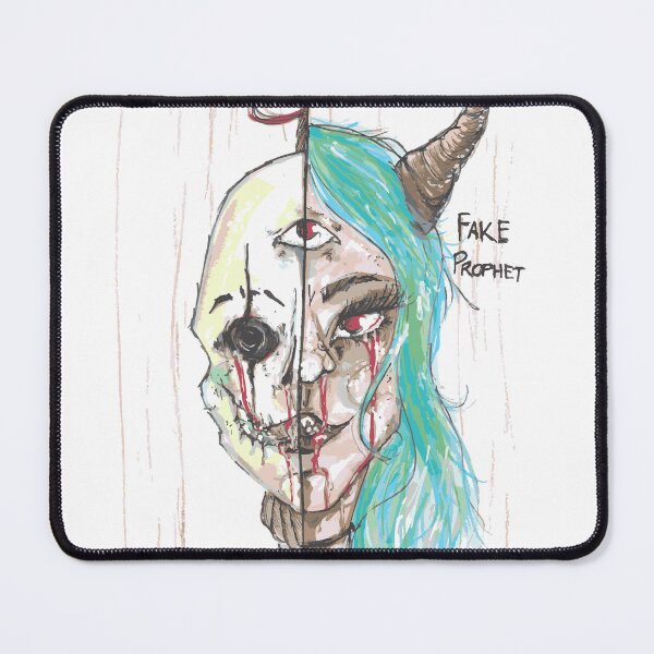 Item preview, Fake prophet anime girl and monster demon horror designed and sold by Hekkoto.