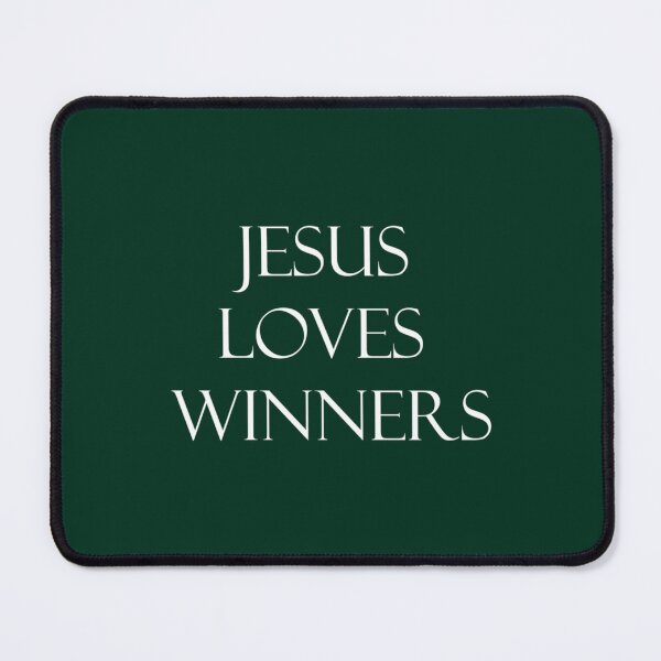 Item preview, jesus loves winners designed and sold by jocastalucasta.