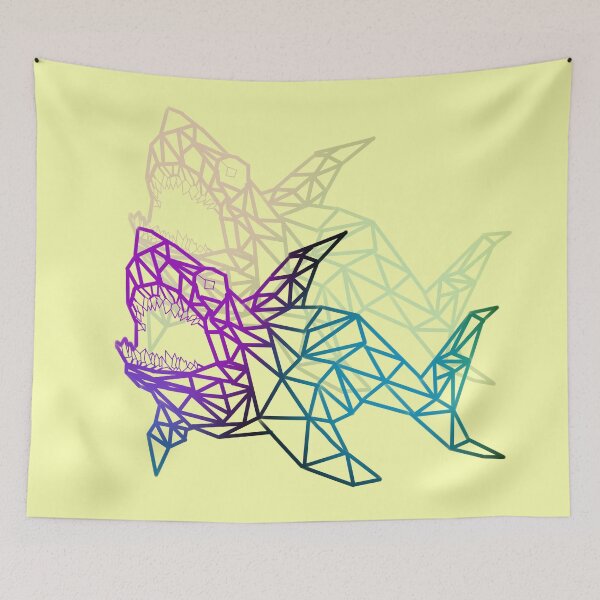 Item preview, Shapes in Sharks designed and sold by Danielle Spoelstra.
