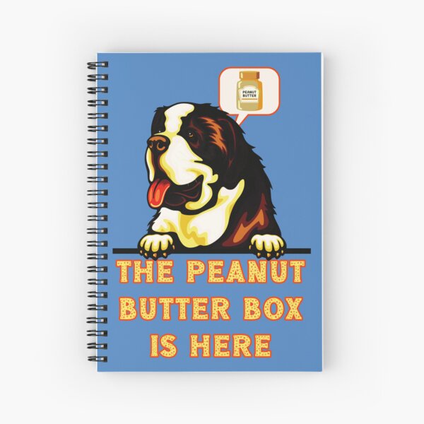 The Peanut Butter Box Is Here: Doggy Duo Version Funny St. Bernard Dog  Commercial Humor Pet Mat for Sale by JoyOfHopeStore