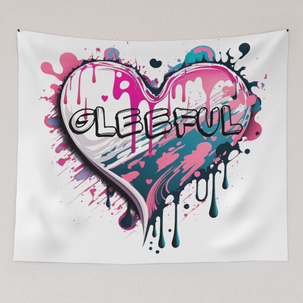 Item preview, Sweet Gleeful Heart designed and sold by TheArtfulAllie.