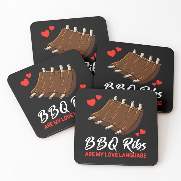 Item preview, Barbecue Ribs are my Love Language Funny designed and sold by jonmlam.