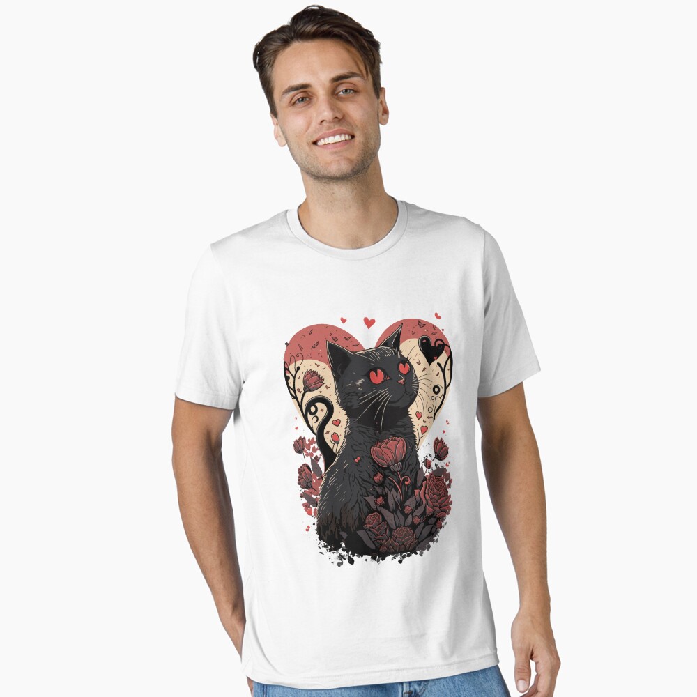 Japanese Kitten Coquette Red Valentine kawaii