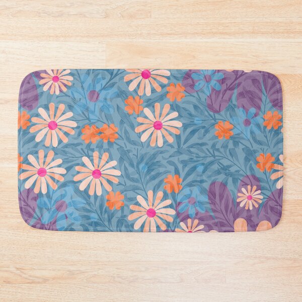 Item preview, Flower Mandalas Green Blue designed and sold by ZandraGalaShop.