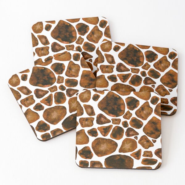 Item preview, Giraffe Animal Print designed and sold by Cobalt Blue Watercolors.