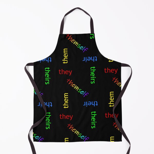 Item preview, They/Them Rrainbow Pronouns designed and sold by Pyrolitheus.