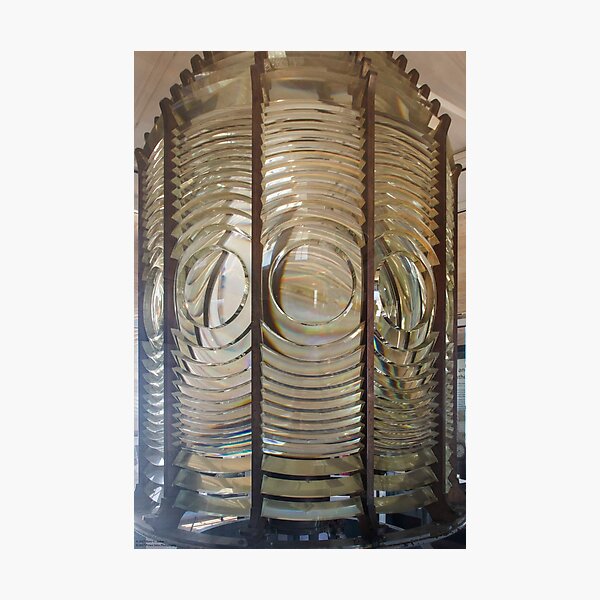 The Fresnel Lens Of Old Point Loma Lighthouse © Photographic Print