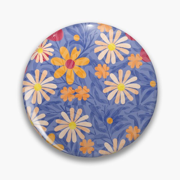 Item preview, Flower Mandalas Blue designed and sold by ZandraGalaShop.