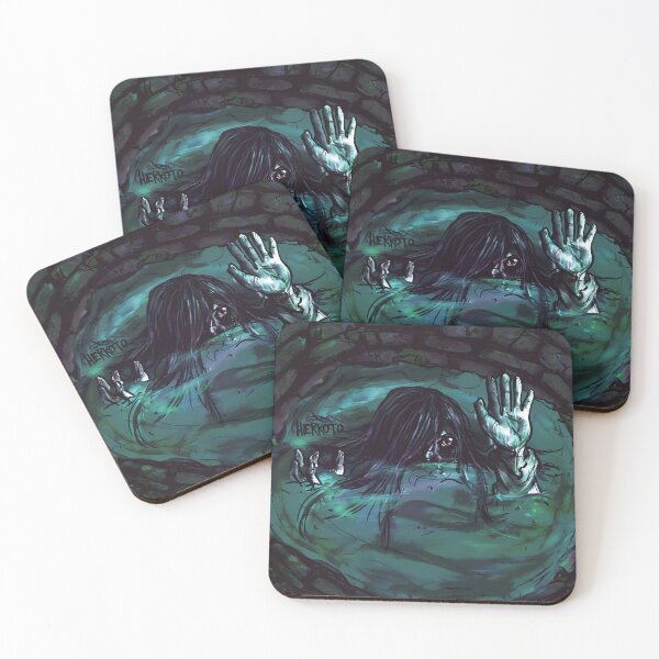 Item preview, Samara Morgan the Ring monster horror movie designed and sold by Hekkoto.